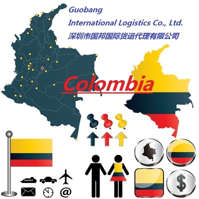 Affordable Shipping to Colombia Departure Shenzhen/HK//Xiamen/Shanghai/Tianjin by Sea Air or Express Express Service FedEx