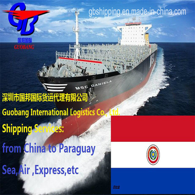 Shipping to Paraguay by Sea Air Express Express Service Work Well with EMS Total Supply 500teu/Month