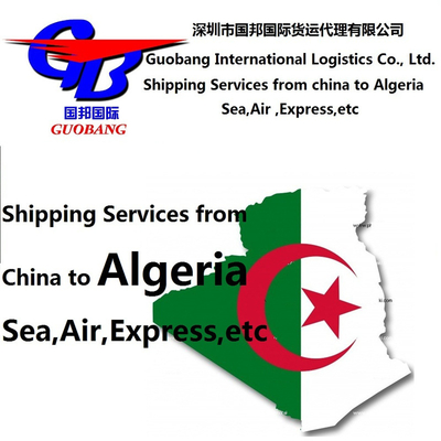 Convenient Air Transport to Algeria One Stop Service Booking-Pick up-Custom Clearance-on Board 40HQ