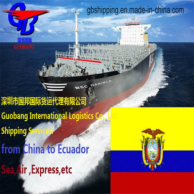 Shipping From to Ecuador by sea Trucking Pick up From Suppliers to Port/Warehouse Customization