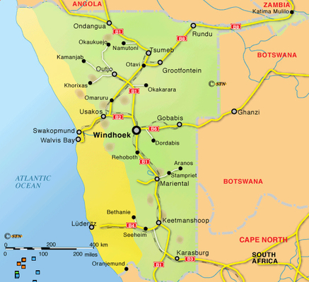 Secure Shipping From to Namibia by sea for General Cargo Affordable and Convenient