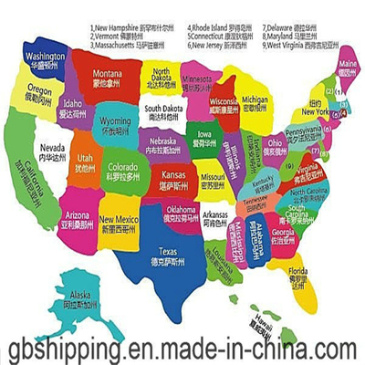 20gp/40gp/40hq/45hq Container International Logistics to USA Customization with Sea Shipping by Apl