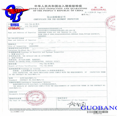 Convenient CIQ Certification of Origin and Fumigation Sosa with Courier Shipping Service