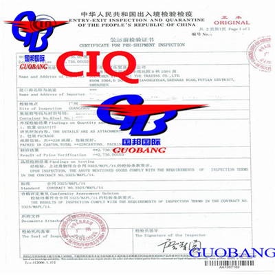 Convenient CIQ Certification of Origin and Fumigation Sosa with Courier Shipping Service
