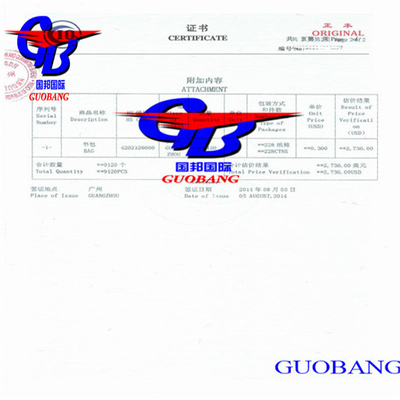 Convenient CIQ Certification of Origin and Fumigation Sosa with Courier Shipping Service
