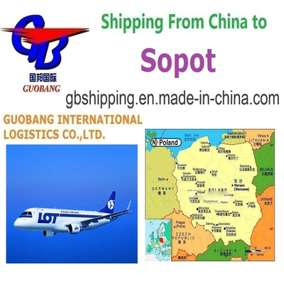International Aviation Service Air Shipping to Sopot with CIQ Add-on Service Option