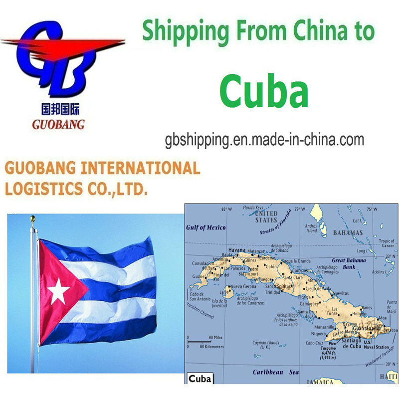 Best Shipping Services From to Cuba Transit Time 1-15 Days One Stop Service Booking-Pick up-Custom Clearance-on Board