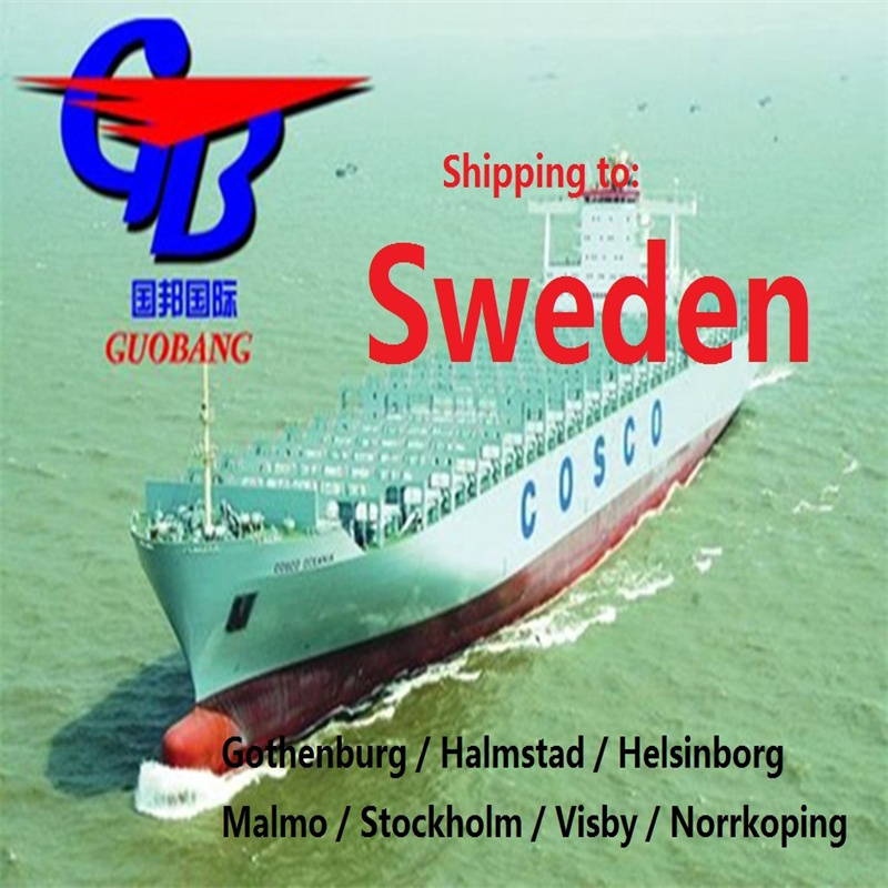 Sea Freight from to Sweden The Best Service with Total Supply of 8000-10000 kg and Customs Capacity