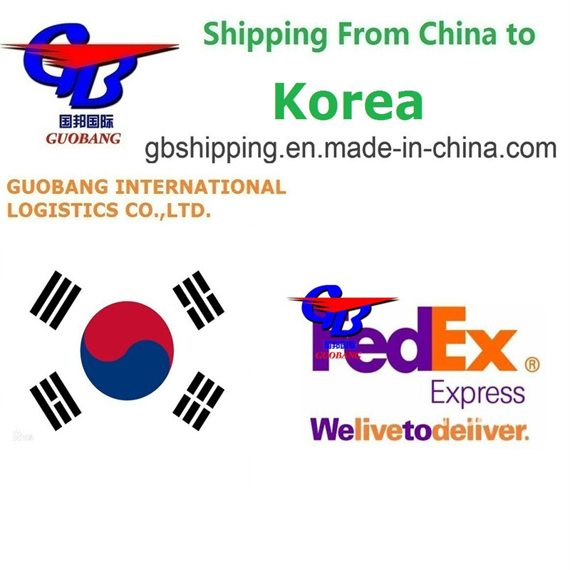 FedEx Services From to Korea One Stop Service Booking-Pick up-Custom Clearance-on Board Air Shipping Work Well with CZ